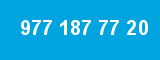 977 187 77 20 977 187 77 20